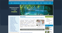 Desktop Screenshot of disintossicazione-cocaina.it